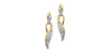 Yellow Gold Diamond Drop Earrings