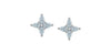 White Gold Lab-Grown Diamond Stud Earrings