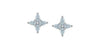 White Gold Lab-Grown Diamond Stud Earrings