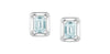 White Gold Lab-Grown Diamond Stud Earrings