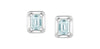 White Gold Lab-Grown Diamond Stud Earrings