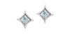 White Gold Lab-Grown Diamond Stud Earrings