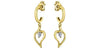 Yellow Gold Lab-Grown Diamond Drop Earrings