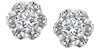 White Gold Diamond Stud Earrings