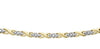 Yellow Gold Diamond Tennis Bracelet.