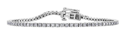 White Gold Diamond Tennis Bracelet.