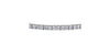 White Gold Lab-Grown Diamond Tennis Bracelet.