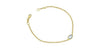 Yellow Gold Lab-Grown Diamond Rolo Link Bracelet.