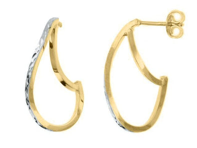 Yellow Gold Hoop Earrings