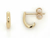 Yellow Gold Stud Earrings.