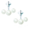 Sterling Silver Pearl Stud Earrings and Jacket