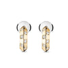 Yellow Gold Vermeil Lab Grown Diamond Drop Earrings