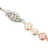 3-piece Set Multi-Coloured Cultured Freshwater Pearl Necklace. Bracelet & Earrings 5.0 - 5.5mm Pearls.