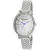 Wittnauer Ladies Silver Tone, Mesh Band Swarovski Crystal Quartz Watch