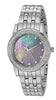 Citizen Ladies Silver Tone Swarovski Crystal, 50m 5ATM Water Resistant, Mother of Pearl Dial Eco-Drive Watch -