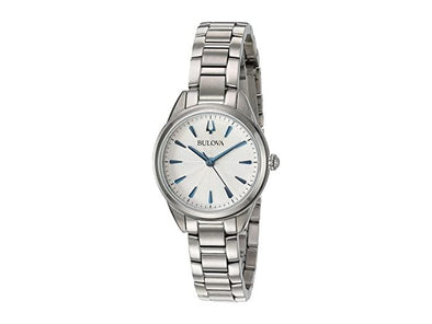 Bulova Ladies Silver Tone Quartz Watch -