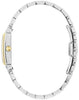 Bulova Ladies Two Tone, Stainless Steel Bracelet Mother of Pearl Dial Quartz Watch -