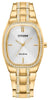 Citizen Ladies Gold Tone, Stainless Steel Bracelet Swarovski Crystal Eco-Drive Watch -