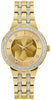 Bulova Ladies Gold Tone, Stainless Steel Bracelet Quartz Watch -
