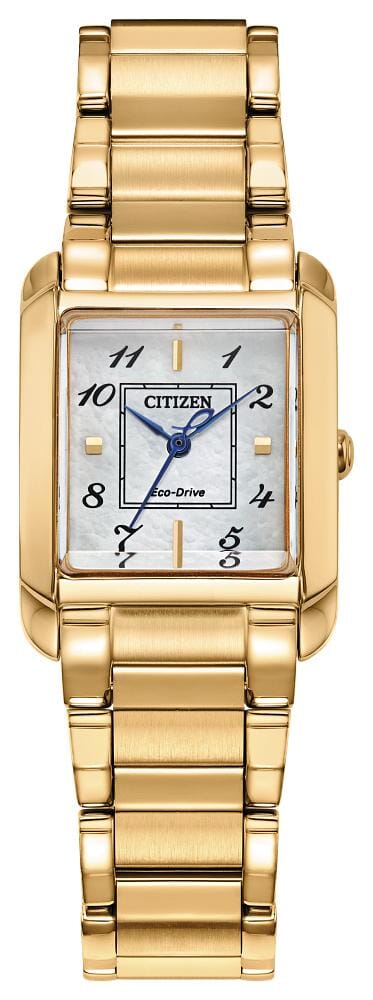 Citizen Ladies Gold Tone Eco-Drive Watch -