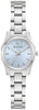 Bulova Ladies Silver Tone Sapphire Crystal, 30m 3ATM Water Resistant Quartz Watch -