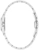 Bulova Ladies Silver Tone Sapphire Crystal, 30m 3ATM Water Resistant Quartz Watch -