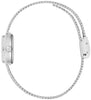 Bulova Ladies Silver Tone Sapphire Crystal, 30m 3ATM Water Resistant, Sodalite Dial Quartz Watch -