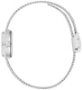 Bulova Ladies Silver Tone Sapphire Crystal, 30m 3ATM Water Resistant, Sodalite Dial Quartz Watch -