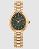 Citizen Ladies Rose Gold Tone Sapphire Crystal, 50m 5ATM Water Resistant Eco-Drive Watch -