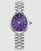 Citizen Ladies Silver Tone Sapphire Crystal, 50m 5ATM Water Resistant Eco-Drive Watch -