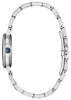 Citizen Ladies Silver Tone Sapphire Crystal, 50m 5ATM Water Resistant Eco-Drive Watch -