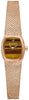 Bulova Ladies Rose Gold Tone, Stainless Steel Bracelet , Tiger Eye Dial, Sapphire Crystal, 30m 3ATM Water Resistant Quartz Watch -