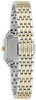 Bulova Ladies Two Tone, Stainless Steel Bracelet Sapphire Crystal, 30m 3ATM Water Resistant Quartz Watch -