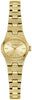 Caravelle Ladies Gold Tone, Stainless Steel Bracelet 30m 3ATM Water Resistant Quartz Watch -
