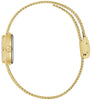 Bulova Ladies Gold Tone, Stainless Steel Bracelet Bangle, 30m 3ATM Water Resistant, Malachite Dial Quartz Watch -