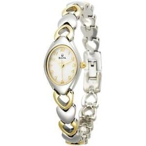 Bulova Ladies Two Tone Quartz Watch