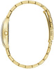 Caravelle Ladies Gold Tone, Stainless Steel Bracelet Swarovski Crystal, 30m 3ATM Water Resistant Quartz Watch -