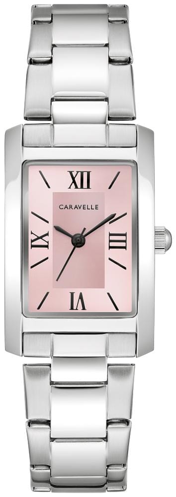 Caravelle Ladies Silver Tone 30m 3ATM Water Resistant Quartz Watch -
