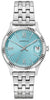 Caravelle Ladies Silver Tone Date Only, 30m 3ATM Water Resistant Quartz Watch -