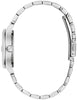 Caravelle Ladies Silver Tone Date Only, 30m 3ATM Water Resistant Quartz Watch -