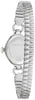 Caravelle Ladies Silver Tone, Expansion Bracelet 30m 3ATM Water Resistant Quartz Watch -