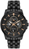 Citizen Gents Black, Gun Metal / Gray, Stainless Steel Bracelet Day & Date, 100m 10ATM Water Resistant Eco-Drive Watch -