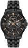 Citizen Gents Black, Gun Metal / Gray, Stainless Steel Bracelet Day & Date, 100m 10ATM Water Resistant Eco-Drive Watch -