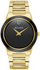 Bulova Gents Gold Tone, Stainless Steel Bracelet Sapphire Crystal Quartz Watch -
