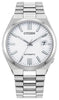 Citizen Gents Two Tone, Stainless Steel Bracelet Date Only Eco-Drive, Automatic Watch -