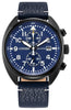 Citizen Gents Leather Strap Date Only, 100m 10ATM Water Resistant Eco-Drive Watch -