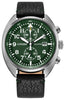 Citizen Gents Silver Tone, Leather Strap Date Only, 100m 10ATM Water Resistant Eco-Drive Watch -