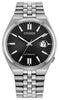 Citizen Unisex Silver Tone Date Only, Sapphire Crystal, 50m 5ATM Water Resistant Automatic Watch -