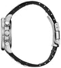 Citizen Gents Silver Tone, Rubber Strap Day & Date, Sapphire Crystal, 200m 20ATM Water Resistant Eco-Drive Watch -