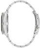 Caravelle Gents Silver Tone, Stainless Steel Bracelet Date Only, 200m 20ATM Water Resistant Automatic Watch -
